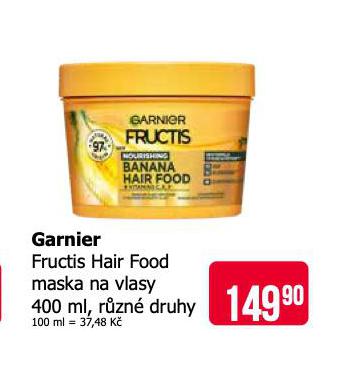 GARNIER FRUCTIS HAIR FOOD MASKA NA VLASY