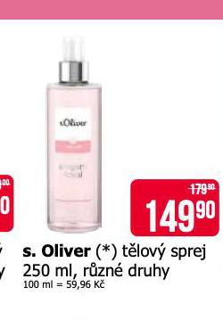 S.OLIVER TLOV SPREJ