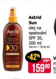 ASTRID SUN OLEJ NA OPALOVN SPF30