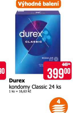 DUREX KONDOMY CLASSIC