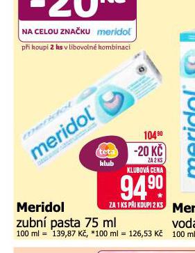 MERIDOL ZUBN PASTA