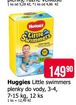 HUGGIES PLENKY DO VODY