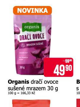 ORGANIS DRA OVOCE SUEN MRAZEM