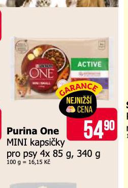 PURINA ONE MINI KAPSIKY PRO PSY