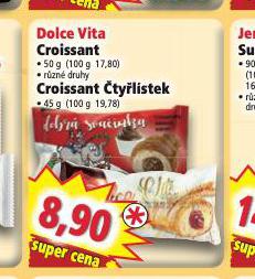 DOLCE VITA CROISSANT TYLSTEK