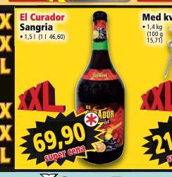 EL CURADOR SANGRIA