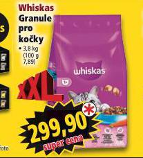 WHISKAS GRANULE PRO KOKY