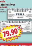 TESLA BATERIE SILVER