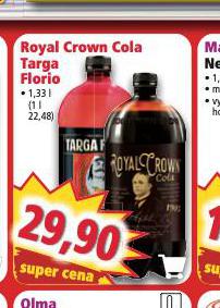 ROYAL CROWN COLA TARGA FLORIO