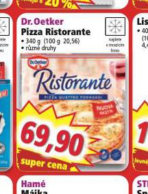 DR. OETKER PIZZA RISTORANTE