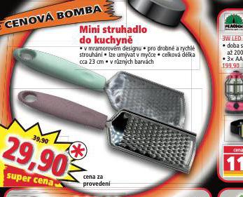 MINI STRUHADLO DO KUCHYN