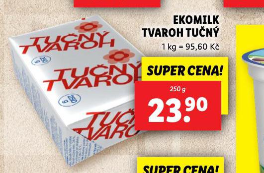 EKOMILK TVAROH TUN