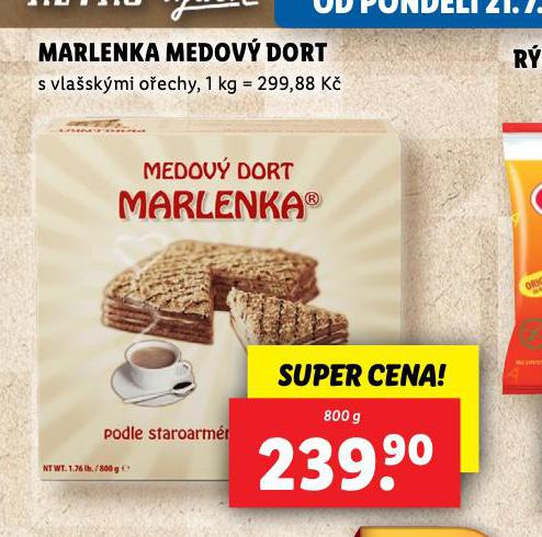 MARLENKA MEDOV DORT