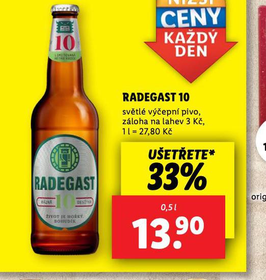 PIVO RADEGAST 10