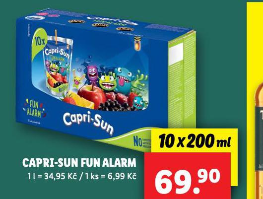 CAPRI SUN FUN ALARM