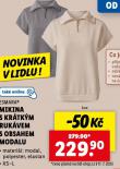 MIKINA S KRTKM RUKVEM S OBSAHEM MODALU