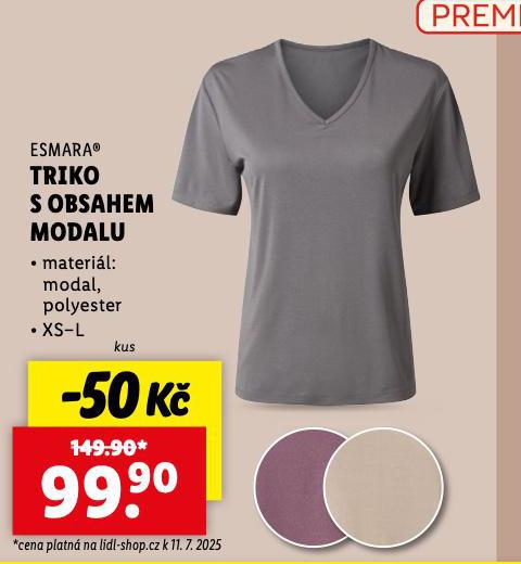 TRIKO S OBSAHEM MODALU