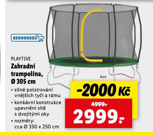 ZAHRADN TRAMPOLNA