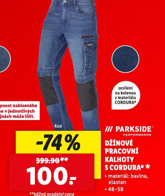 DNOV PRACOVN KALHOTY S CORDURA