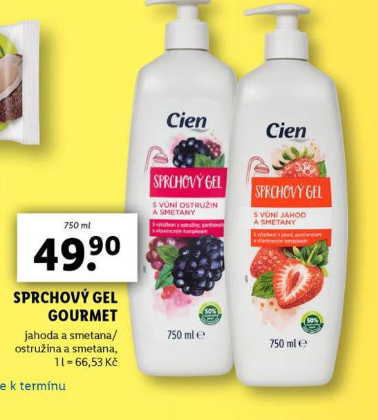 CIEN SPRCHOV GEL GOURMET