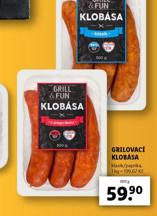 GRILOVAC KLOBSA