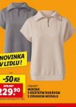 MIKINA S KRTKM RUKVEM S OBSAHEM MODALU