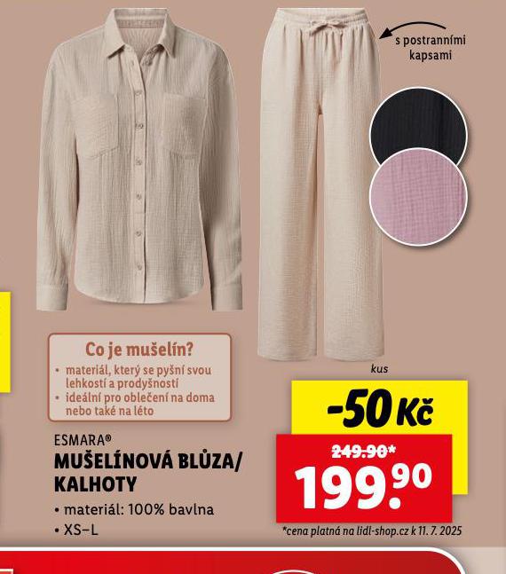 MUELNOV BLZA / KALHOTY