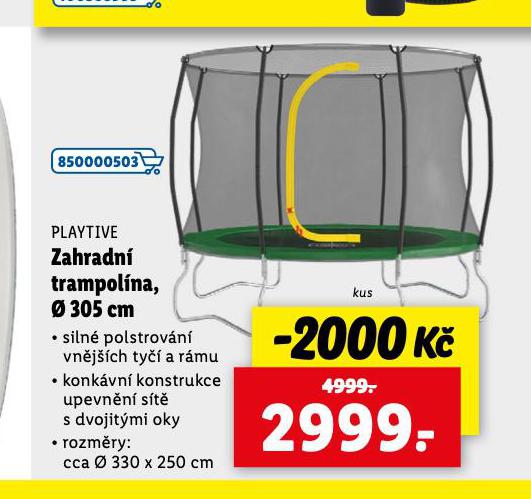 ZAHRADN TRAMPOLNA