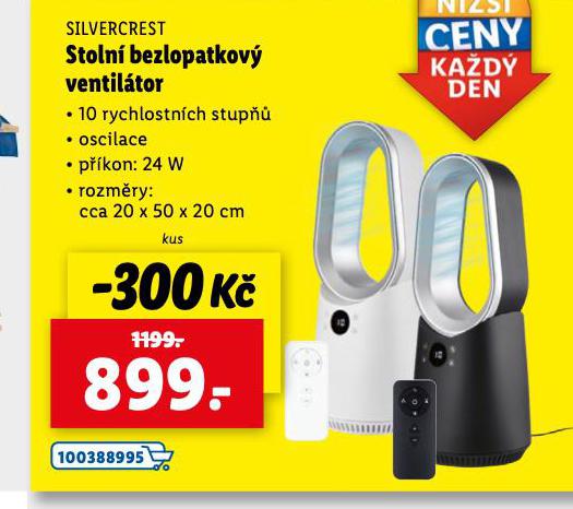 STOLN BEZLOPATKOV VENTILTOR