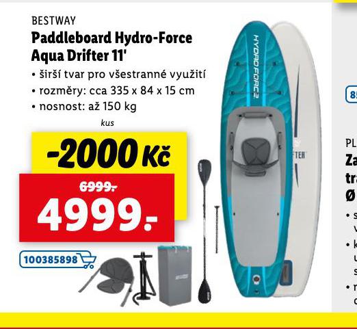 PADDLEBOARD HYDRO-FORCE AQUA DRIFTER 11"