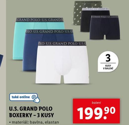 U.S. GRAND POLO BOXERKY