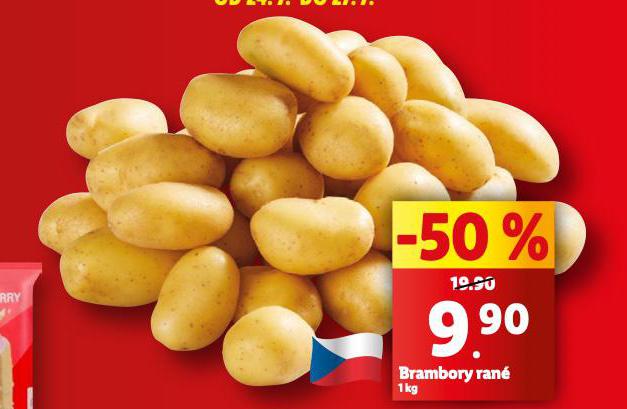 BRAMBORY KONZUMN RAN