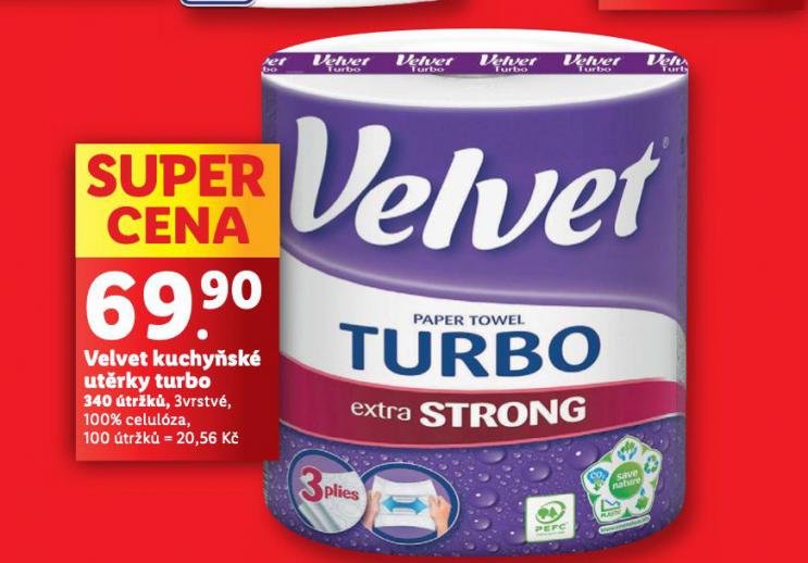 VELVET KUCHYSK UTRKY TURBO