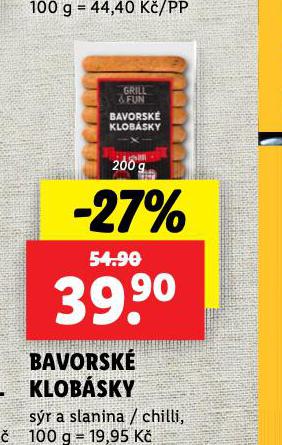 BAVORSK KLOBSY