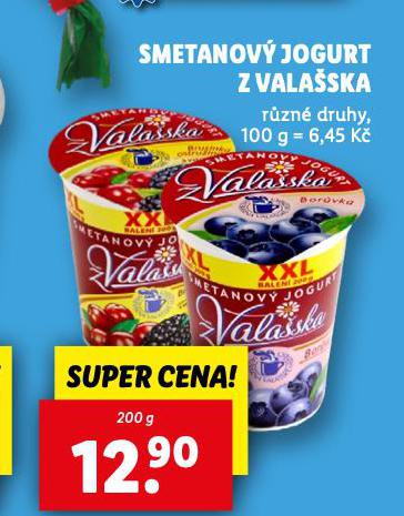 SMETANOV JOGURT Z VALASKA