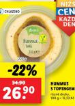HUMMUS S TOPINGEM