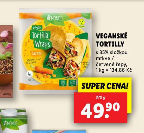 VEGANSK TORTILLY