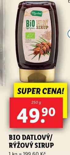 BIO DATLOV / RݎOV SIRUP
