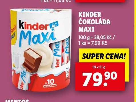 KINDER OKOLDA MAXI