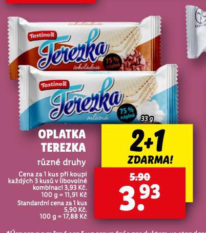 OPLATKA TEREZKA