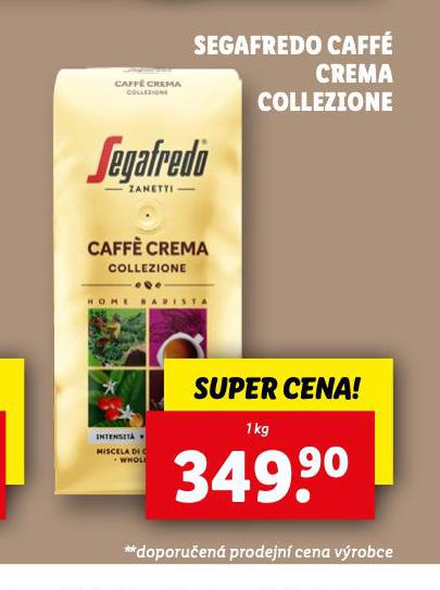 SEGAFREDO CAFF CREMA COLLEZIONE