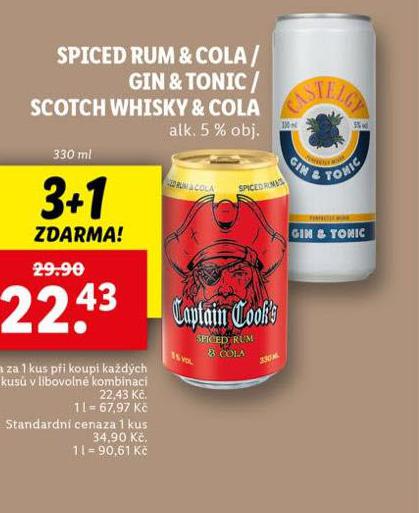 SCOTCH WHISKY & COLA