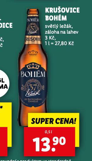 PIVO KRUOVICE BOHM