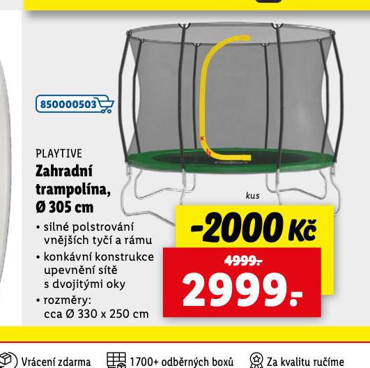 ZAHRADN TRAMPOLNA