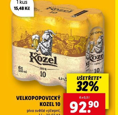 PIVO VELKOPOPOVICK KOZEL 10