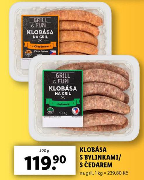 KLOBSA S BYLINKAMI /  S EDAREM