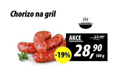 CHORIZO NA GRIL