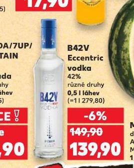 B42V ECCENTRIC VODKA