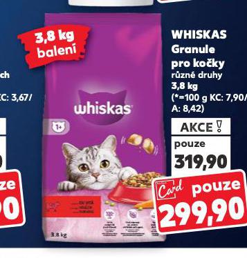 WHISKAS GRANULE PRO KOKY