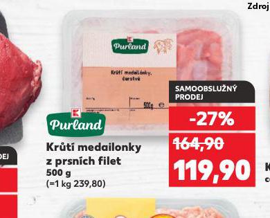 KRT MEDAILONKY Z PRSNCH FILET